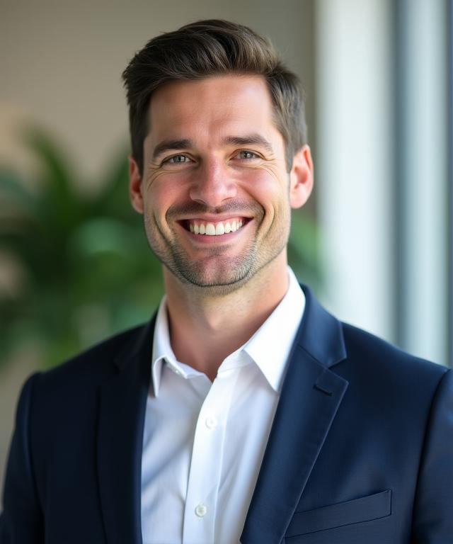 Michael Brennan in a professional setting, Melbourne interview coach